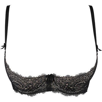 Axami V-9841 bra black with open cups - Produktansicht 3