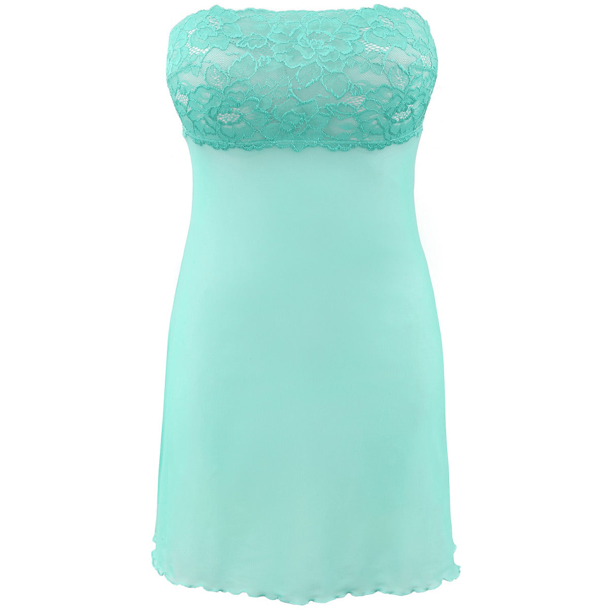Axami V-9929 babydoll & string sea green - Produktansicht 3