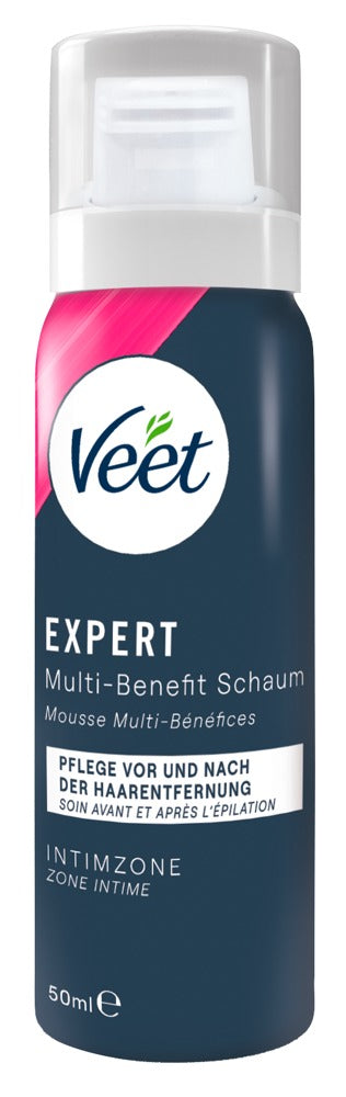 Veet EXPERT Multi Benefit Pflegeschaum für Vor und Nachbehandlung