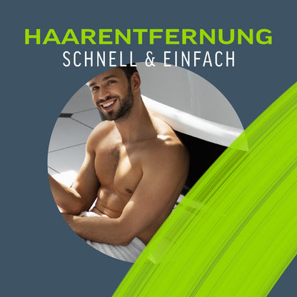 Veet Men TOTAL PRO Haarentfernung Intimbereich Anwendung