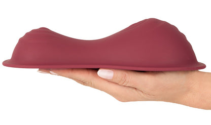 Seitenansicht des vibepad intense 2 mit geschwungenem Aufsitz-Design und anatomisch geformten Vibrohügeln