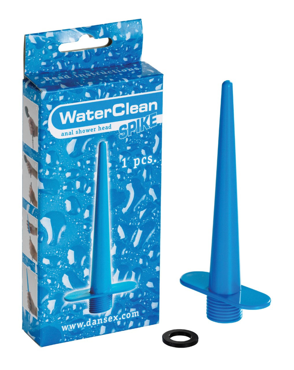 WaterClean Spike 130 mm Analaufsatz mit integriertem Druckschutz und Dichtungsring