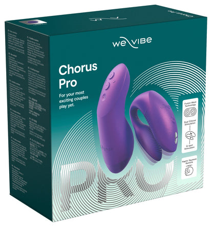 Produktverpackung des We-Vibe Chorus Pro Paarvibrators in Lila