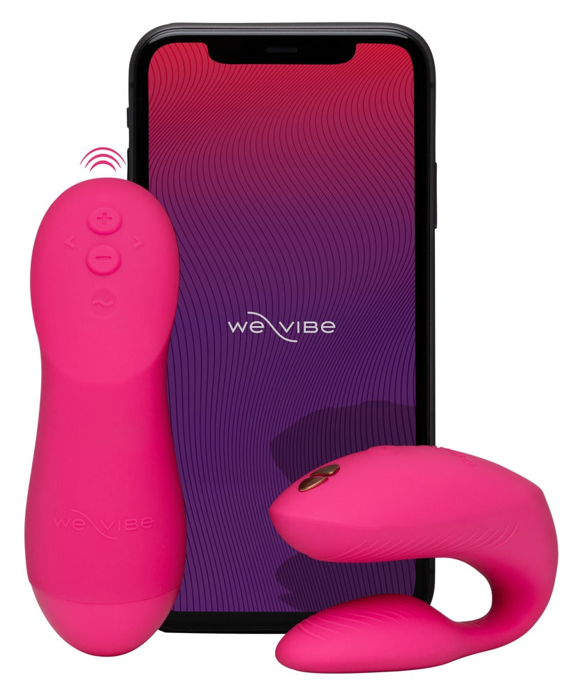 We-Vibe Chorus Pro Paarvibrator in Pink mit Smartphone zur App-Steuerung