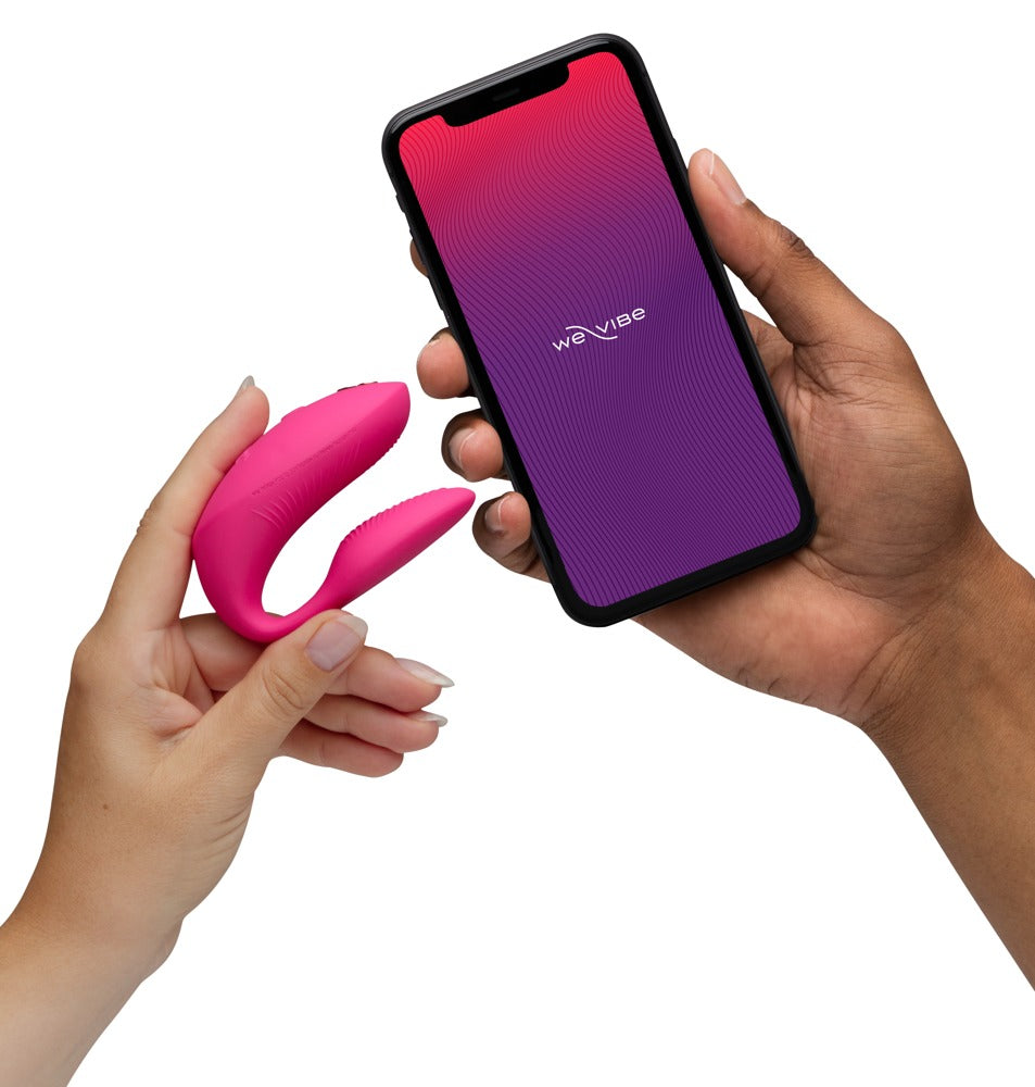 We-Vibe Chorus Pro Paarvibrator in Pink mit Smartphone und App-Steuerung
