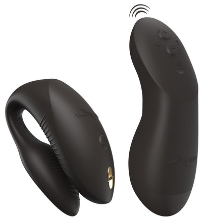 We-Vibe Chorus Pro Paarvibrator in Schwarz in zwei Produktansichten