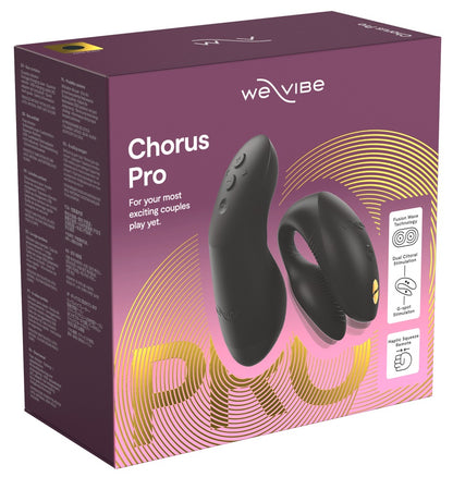 Produktverpackung des We-Vibe Chorus Pro Paarvibrators in Schwarz