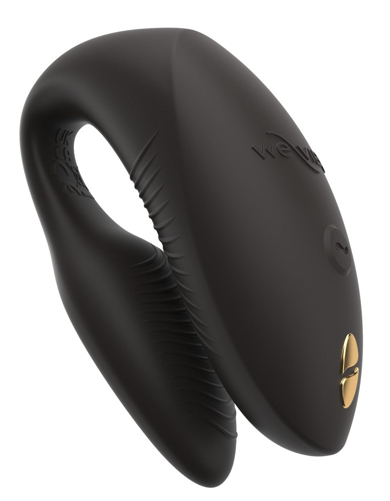 We-Vibe Chorus Pro Paarvibrator in Schwarz in schräger Ansicht
