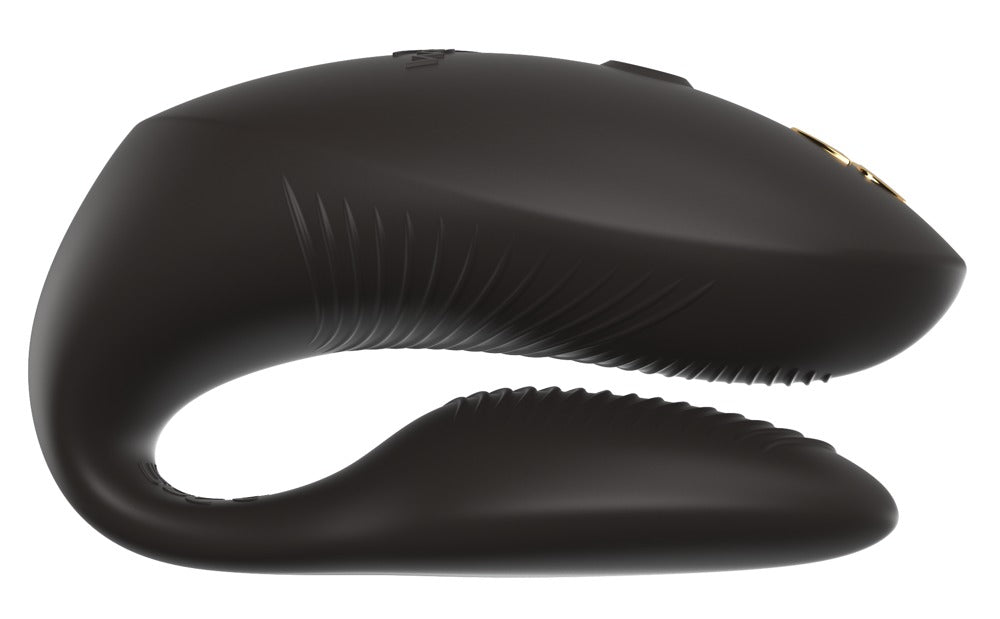 We-Vibe Chorus Pro Paarvibrator in Schwarz in der Seitenansicht