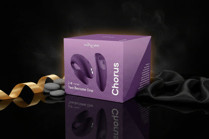 We-Vibe Chorus Paarvibrator Lila Verpackung in hochwertiger Box