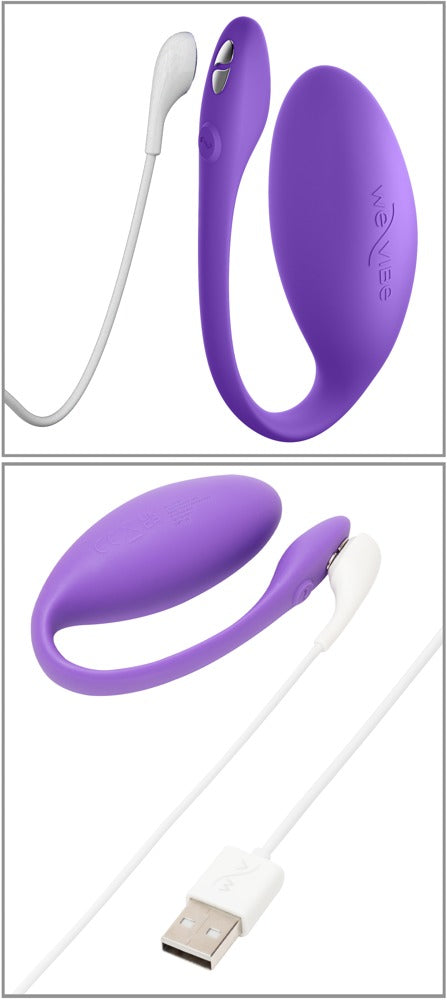 We-Vibe Jive Lite Vibro-Ei in Lila mit magnetischem USB-Ladekabel