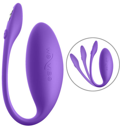 We-Vibe Jive Lite Vibro-Ei in Lila mit flexiblem Rückholband in der Produktansicht