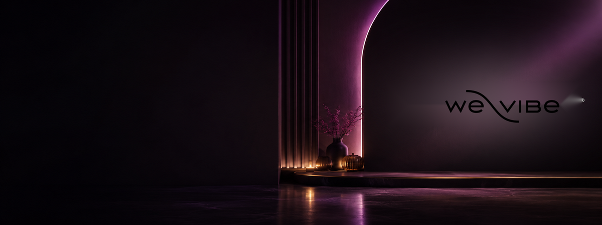 We-Vibe Markenwelt in dunklem Violett bei Evoria Care