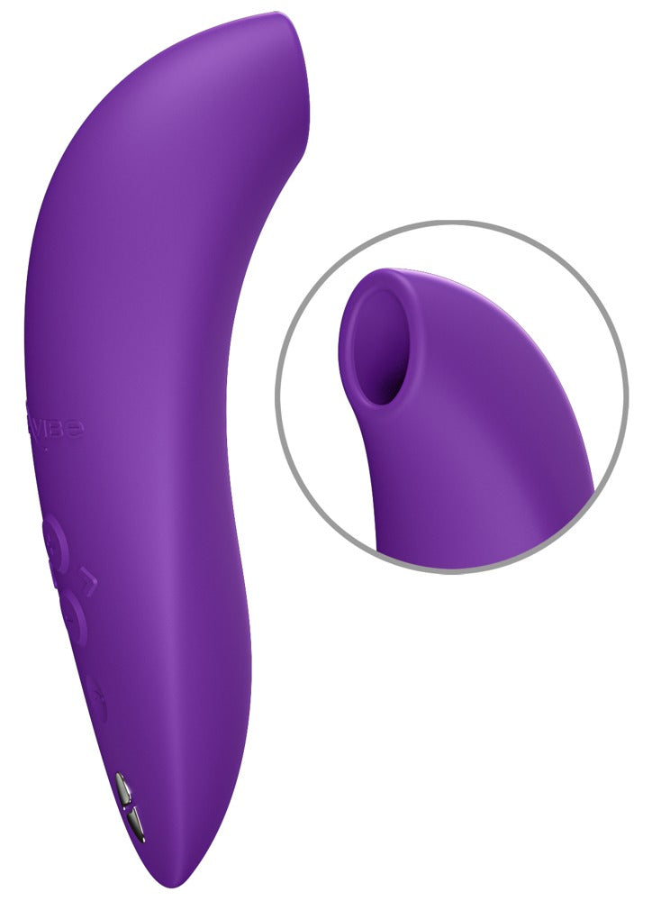 We-Vibe Melt 2 Detail des Aufsatzes mit Pleasure Air Technologie