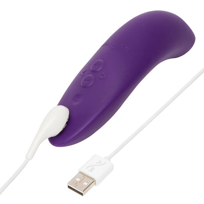 We-Vibe Melt 2 mit USB-Ladekabel für komfortables Aufladen