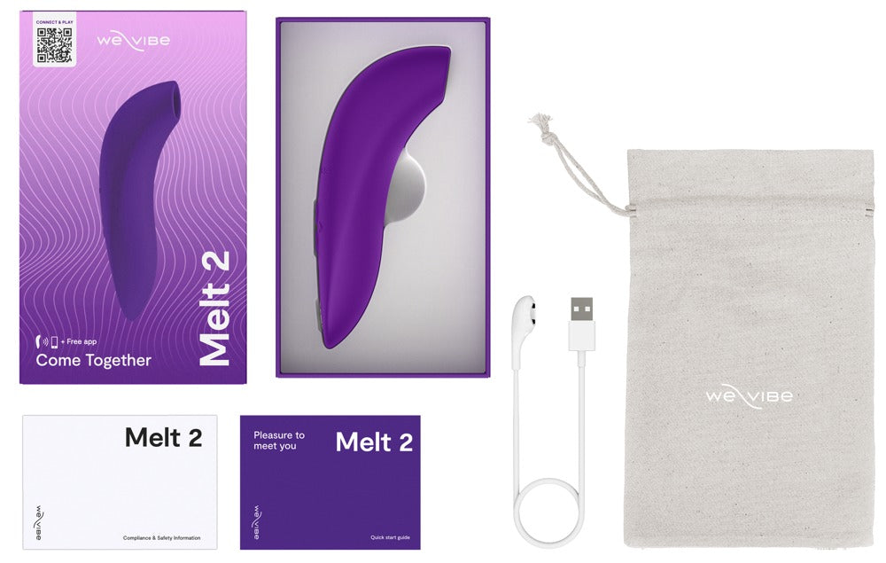 We-Vibe Melt 2 Produktverpackung und Lieferumfang