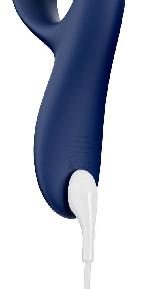 Detailansicht des flexiblen Klitorisstimulators des blauen We-Vibe Nova 2