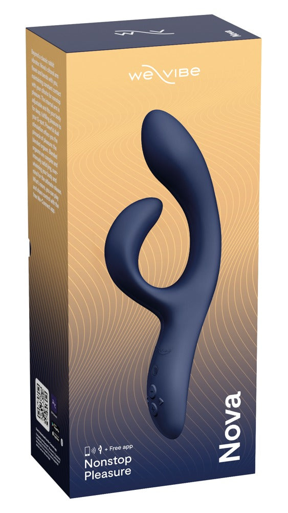 Produktverpackung des blauen We-Vibe Nova 2