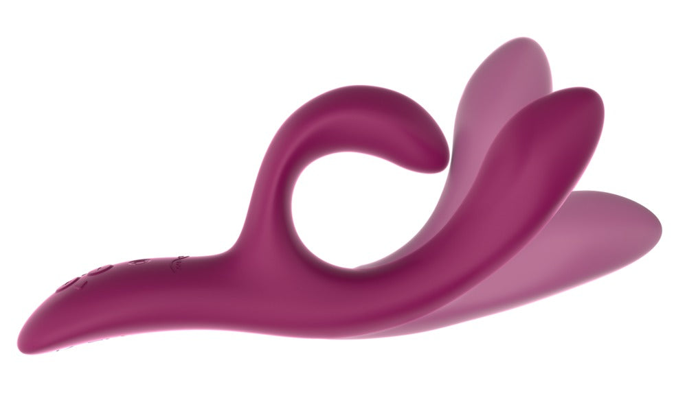 Detailansicht des flexiblen Klitorisstimulators des pinken We-Vibe Nova 2