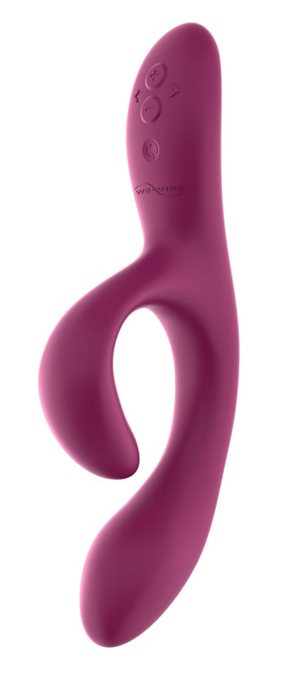 Rückansicht des pinken We-Vibe Nova 2 Rabbitvibrators