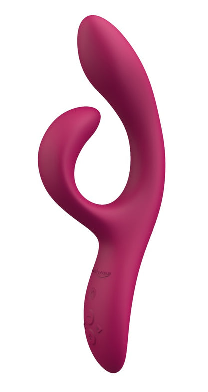 Vorderansicht des pinken We-Vibe Nova 2 Rabbitvibrators