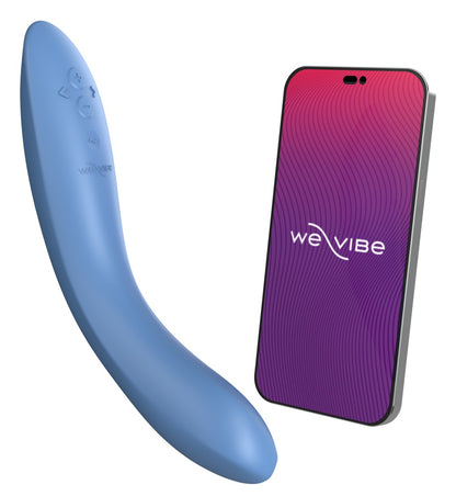 We-Vibe Rave 2 G-Punkt-Vibrator in Blau mit Smartphone zur App-Steuerung