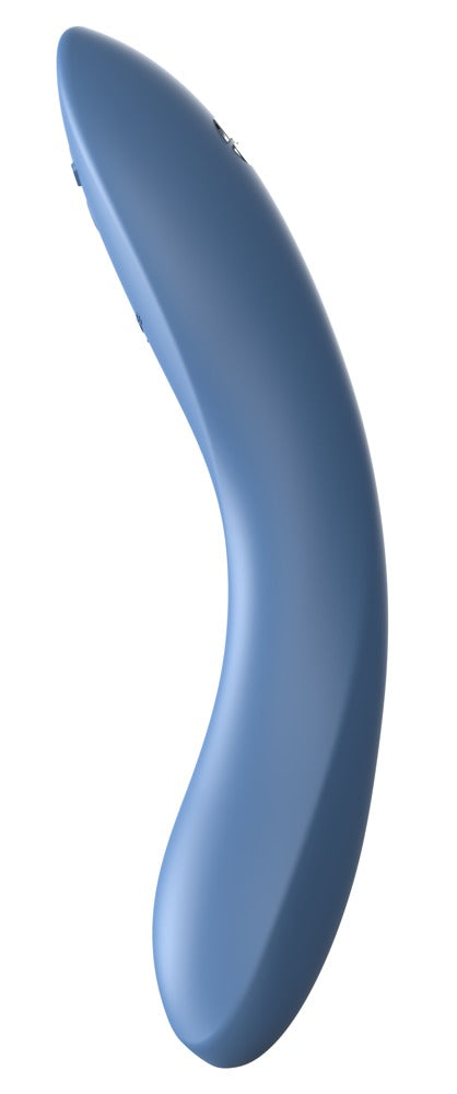 We-Vibe Rave 2 G-Punkt-Vibrator in Blau in schräger Ansicht
