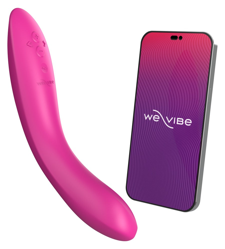 We-Vibe Rave 2 G-Punkt-Vibrator in Pink mit Smartphone zur App-Steuerung