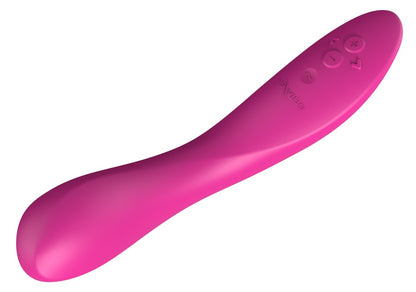 We-Vibe Rave 2 G-Punkt-Vibrator in Pink in liegender Produktansicht