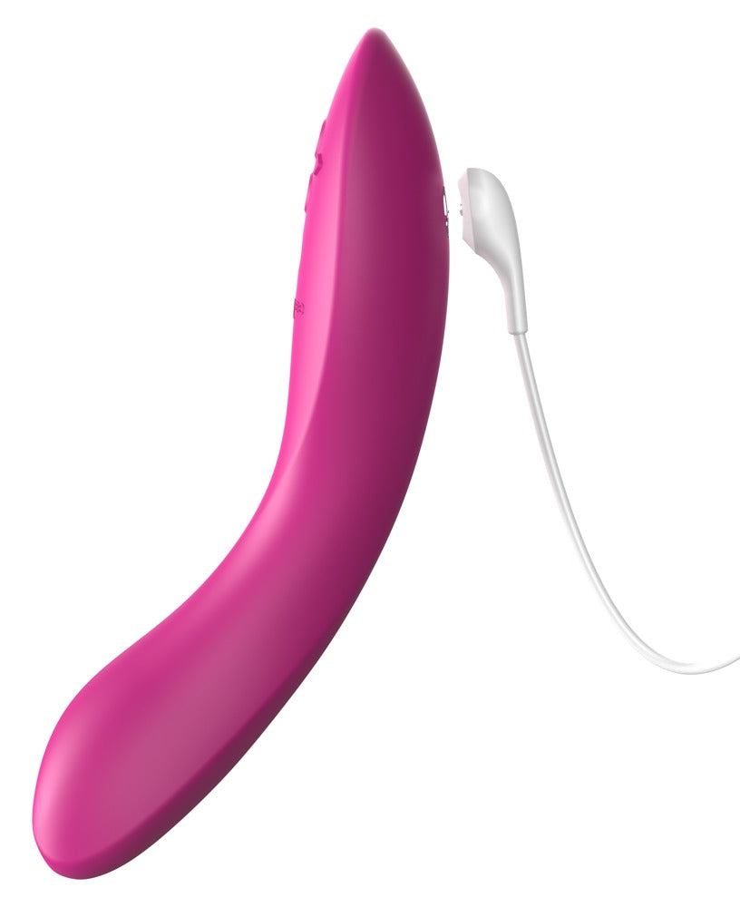 We-Vibe Rave 2 G-Punkt-Vibrator in Pink mit magnetischem Ladekabel