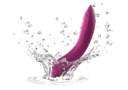 We-Vibe Rave 2 G-Punkt-Vibrator in Pink mit Wasserspritzern