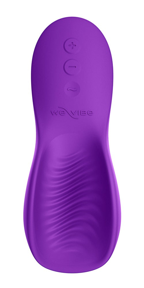 We-Vibe Shared Touch in Lila mit strukturierten Stimulationsflächen und ergonomischem 2-in-1-Design