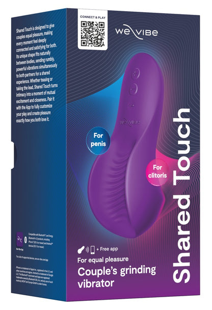 Vorderseite der Verpackung des We-Vibe Shared Touch in Lila
