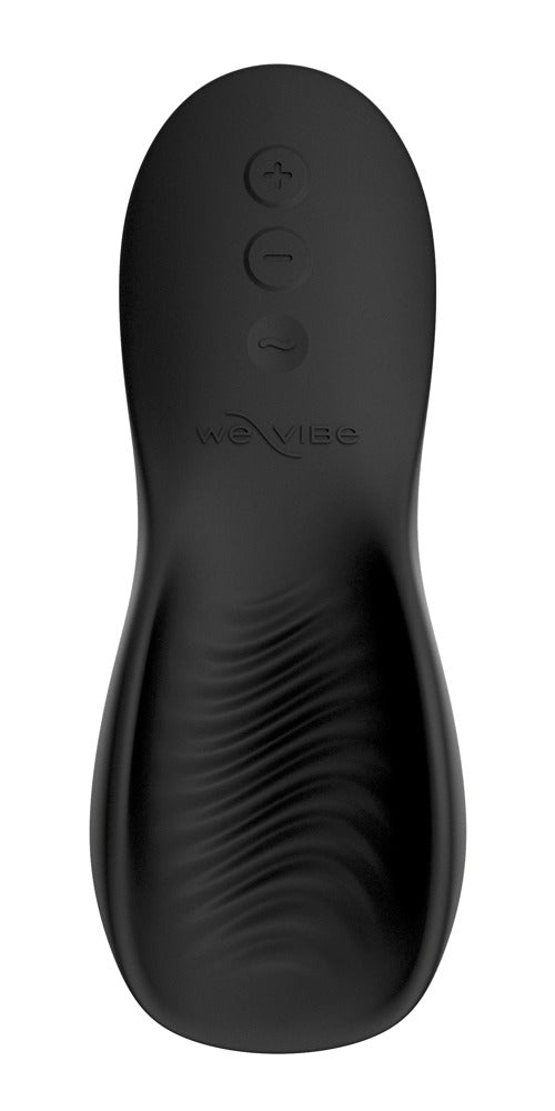 We-Vibe Shared Touch in Schwarz mit strukturierten Stimulationsflächen und ergonomischem 2-in-1-Design