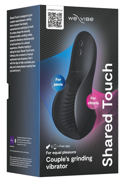 Vorderseite der Verpackung des We-Vibe Shared Touch in Schwarz