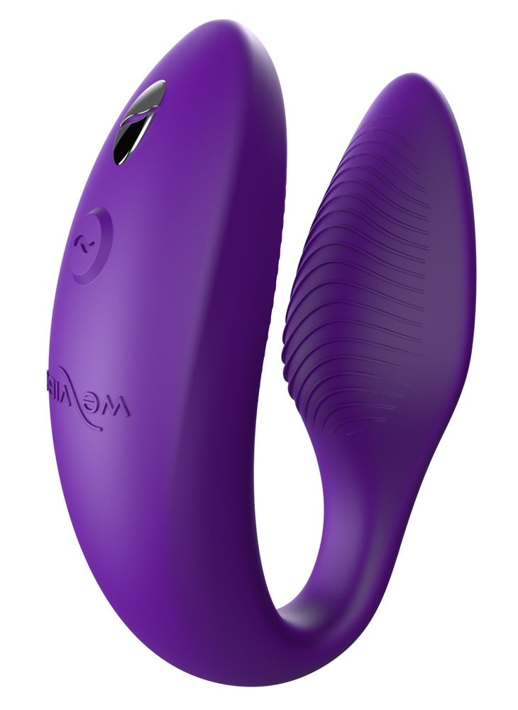 Rückansicht des lilafarbenen We-Vibe Sync 2 Paarvibrators