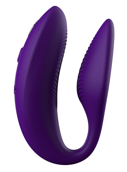 Seitenansicht des lilafarbenen We-Vibe Sync 2 Paarvibrators