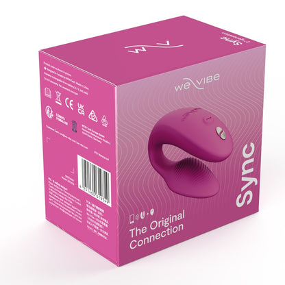 Produktverpackung des pinken We-Vibe Sync 2