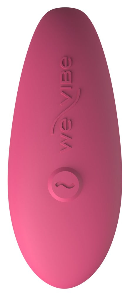 Rückansicht des pinken We-Vibe Sync Lite Paarvibrators