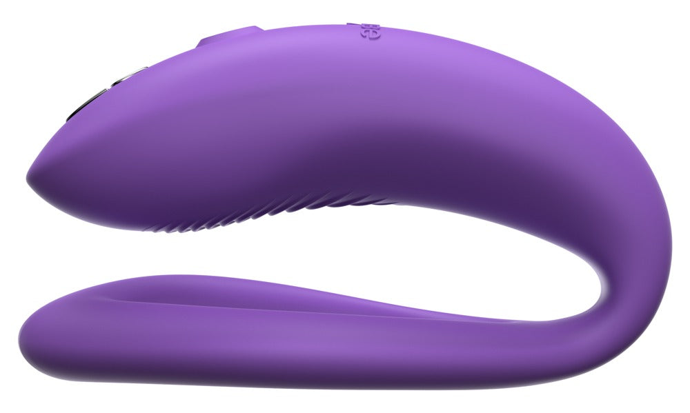 We-Vibe Sync O Paarvibrator Lila Seitenansicht flexibles Design