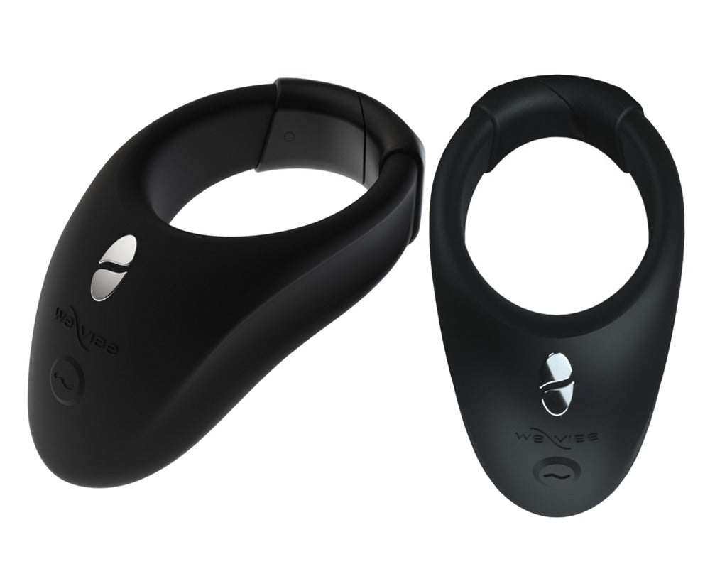 We-Vibe Tease Us Vibroring-Set mit zwei schwarzen Bond Vibroringen