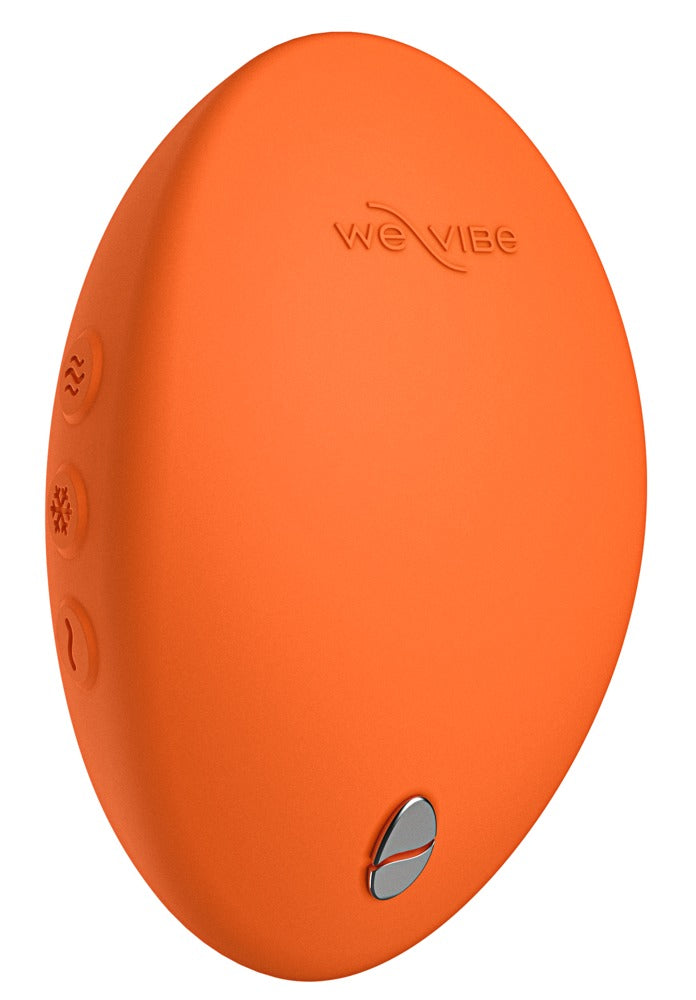We-Vibe Temp Auflegevibrator in Orange in der Vorderansicht