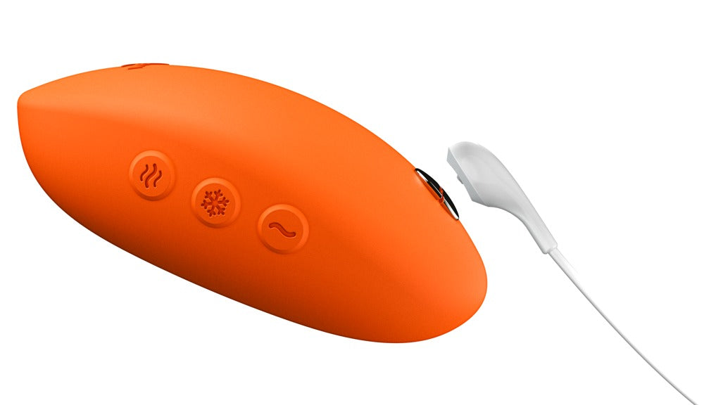 We-Vibe Temp Auflegevibrator in Orange mit magnetischem Ladekabel