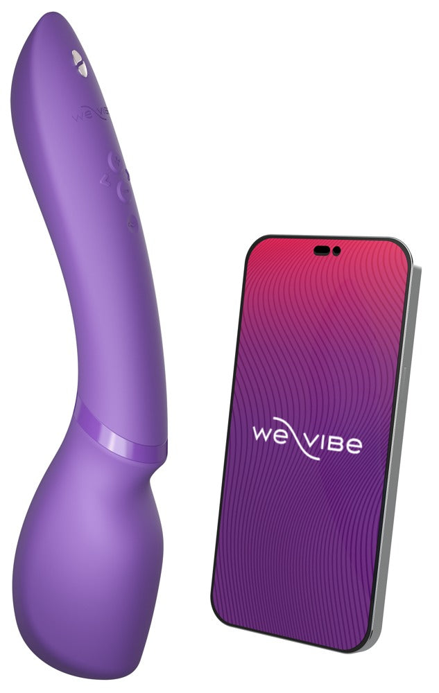 We-Vibe Wand 2 Massagestab in Pink mit Smartphone zur App-Steuerung