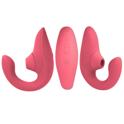 Illustration der dualen Stimulation des Womanizer Blend