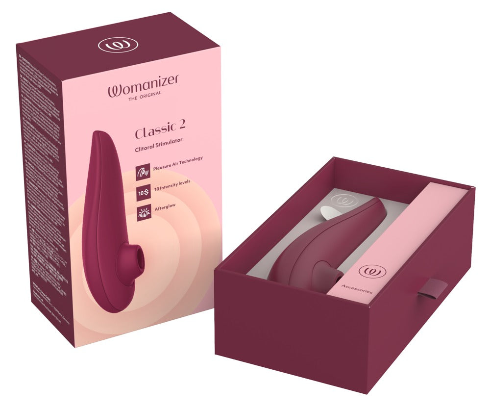 Womanizer Classic 2 geöffnete Premium-Verpackung