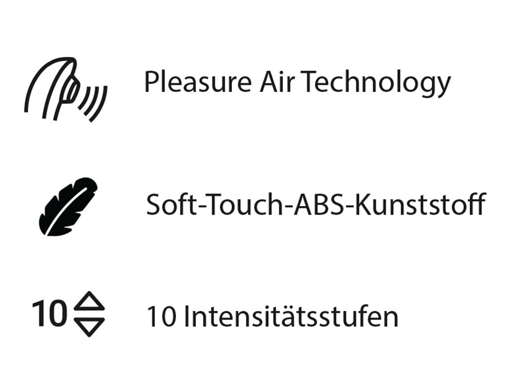 Womanizer Classic 2 mit Soft-Touch-Oberfläche und 10 Intensitäten