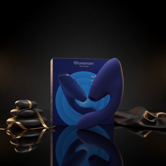 Womanizer Duo 2 in Blau mit Pleasure Air™ und Vibrationsfunktion