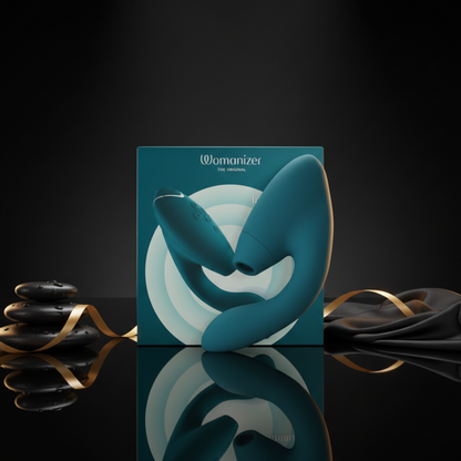 Womanizer Duo 2 in Petrol mit luxuriöser Dual-Stimulation