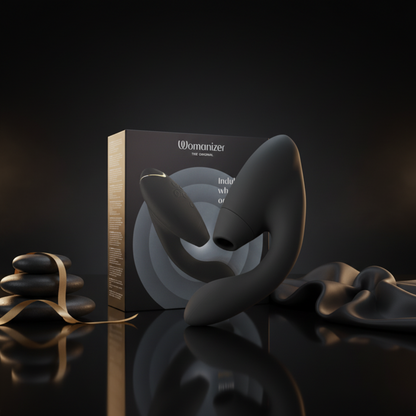 Womanizer Duo 2 in Schwarz mit ergonomischer Dual-Stimulation